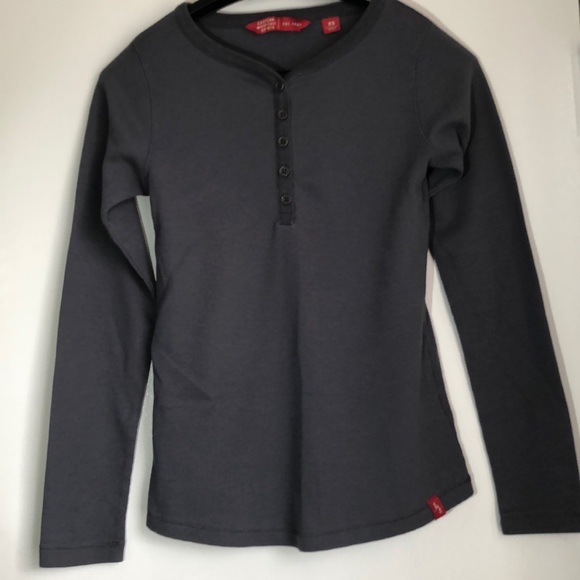 🛍 DONATED Eastern Mountain Sports (NWOT) | Lakeside Waffle Long Henley - Picture 4 of 7
